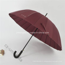 Parapluie droit automatique automatique de 22 pouces 24k (YSS0132-9)